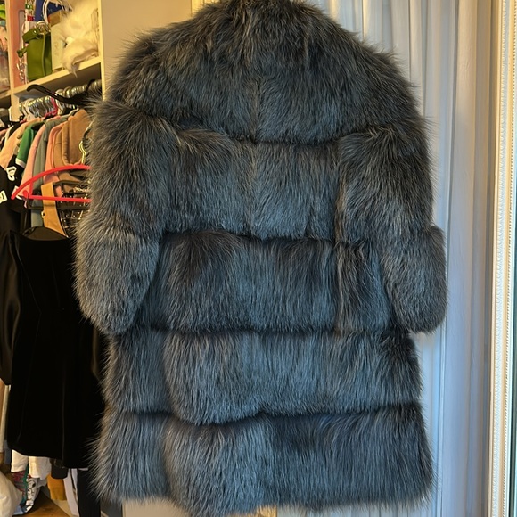 Real fox fur jacket - Picture 5 of 5